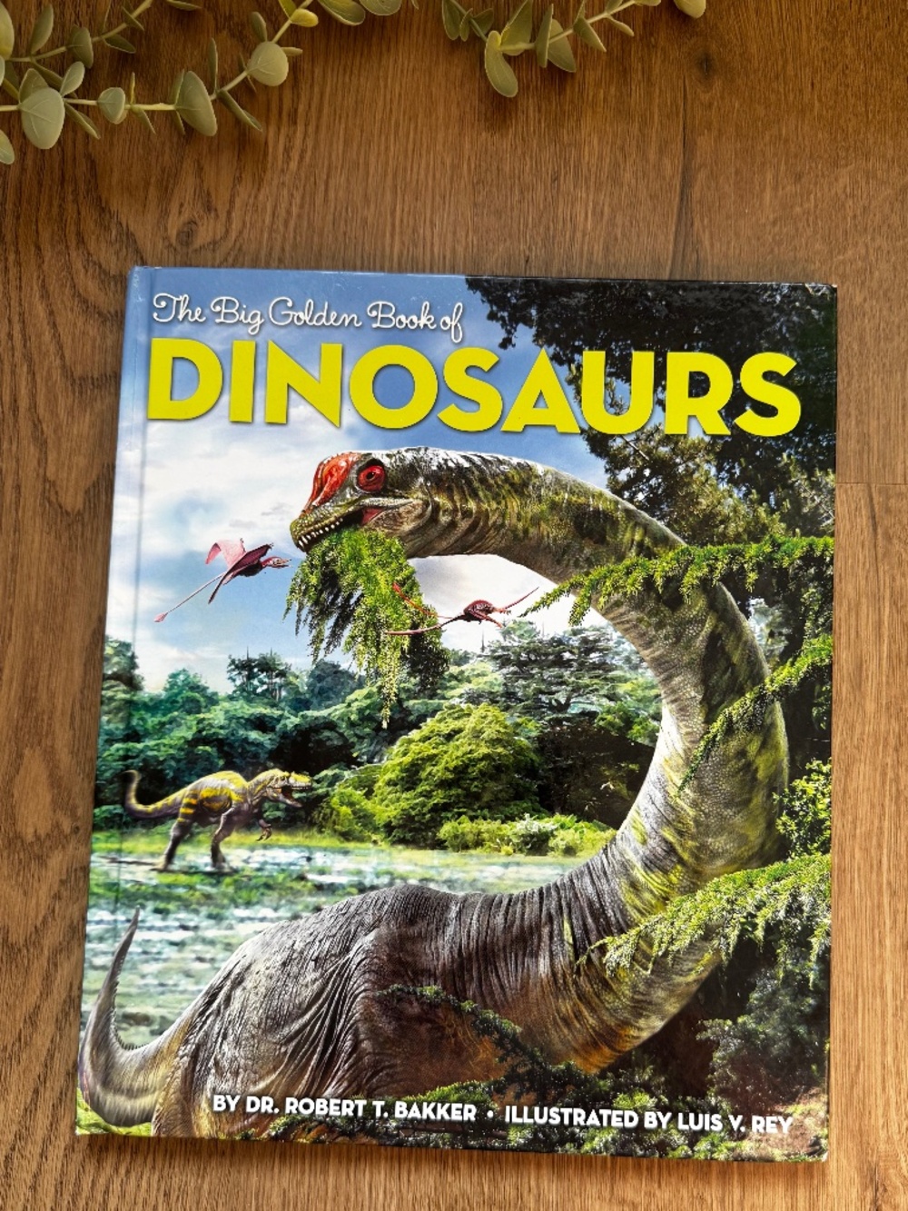 Big Golden Book of Dinosaurs Hardcover Kids